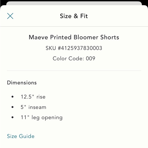 NWT new large Anthropologie Maeve pinstripe bloomer shorts stripe navy blue - Picture 16 of 17